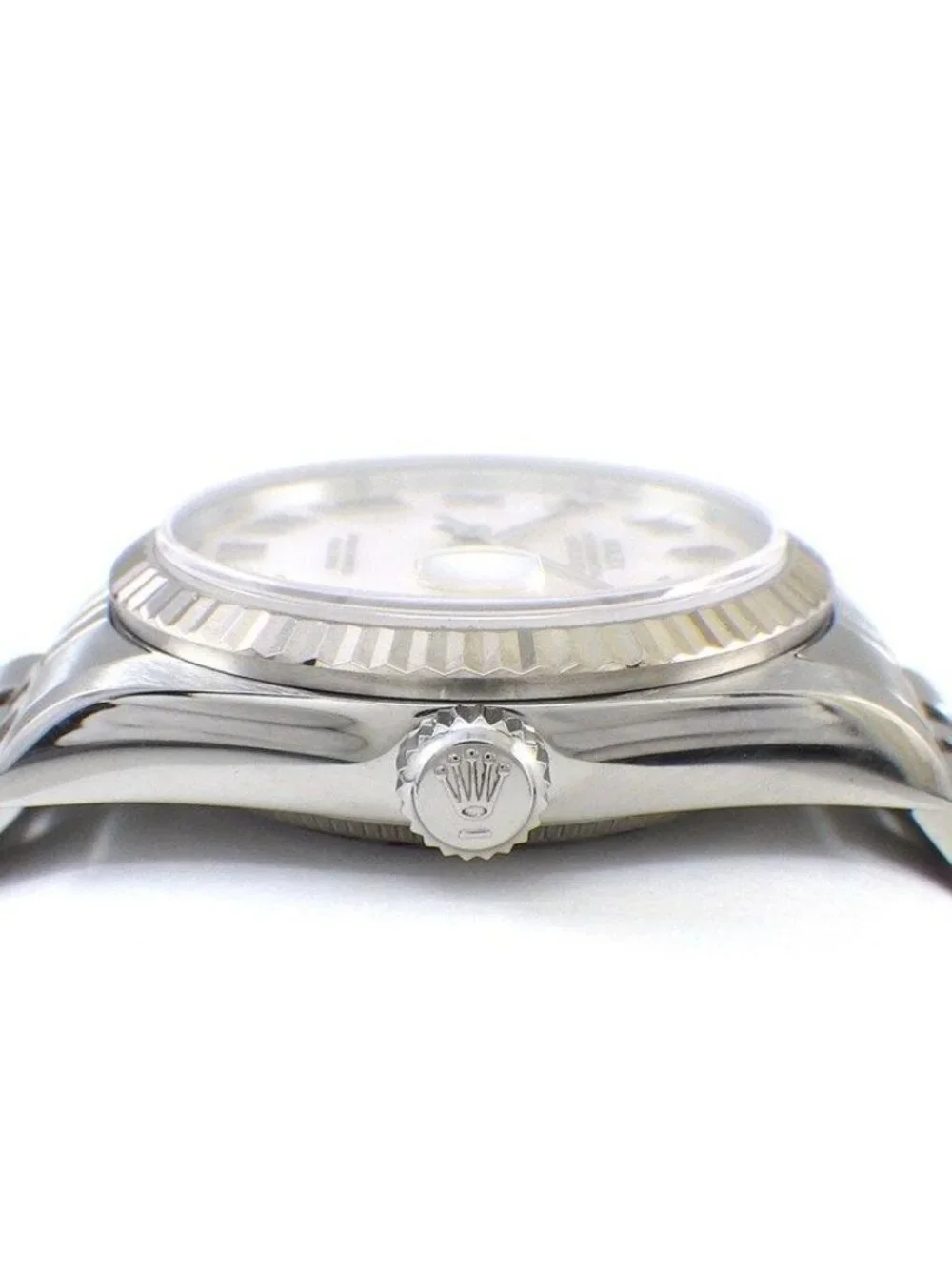 Rolex Datejust Number Roman Index Pink Mother of Pearl Dial Full Ted Bezel